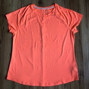 CHAMPION Active Shirt Large Neon Orange Women’s